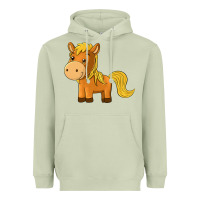 Matcha cute horse Heavyweight Hoodie - texasbilliewilder