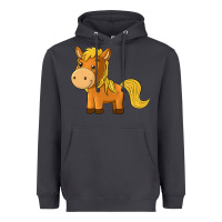 Smoke cute horse Heavyweight Hoodie - texasbilliewilder