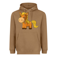Toasted Coconut cute horse Heavyweight Hoodie - texasbilliewilder