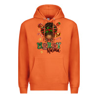 Carrot merry mama afro messy bun Premium Hoodie - texasbilliewilder