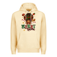 Pina Colada merry mama afro messy bun Premium Hoodie - texasbilliewilder