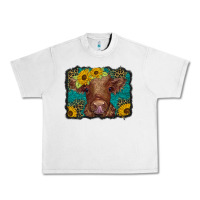 Western Leopard Buffalo Plaid Baby Highland Cow Urban Heavy Tee | Teevron