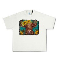 Pistachio western leopard buffalo plaid baby highland cow Urban Heavy Tee - BarkalooDesign