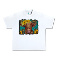 White western leopard buffalo plaid baby highland cow Urban Heavy Tee - BarkalooDesign