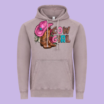 Valentine Day Boots Hat And Roses Vintage Hoodie Designed By Adodesignshop
