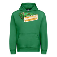 Emerald green christmas cake fa element 1 Urban Hoodie - FaDigitalArtStudio