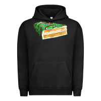 Pigment Black green christmas cake fa element 1 Urban Hoodie - FaDigitalArtStudio