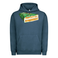 Pigment Midnight Navy green christmas cake fa element 1 Urban Hoodie - FaDigitalArtStudio