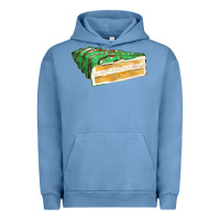 Pigment Pebble Blue green christmas cake fa element 1 Urban Hoodie - FaDigitalArtStudio