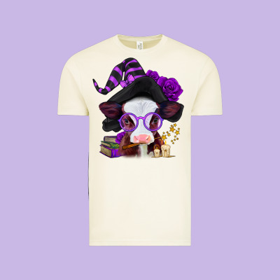 Halloween Baby Calf Vintage Tee Designed By Jasminsmagicworld