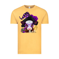 Vintage Mustard halloween baby calf Vintage Tee - Jasminsmagicworld