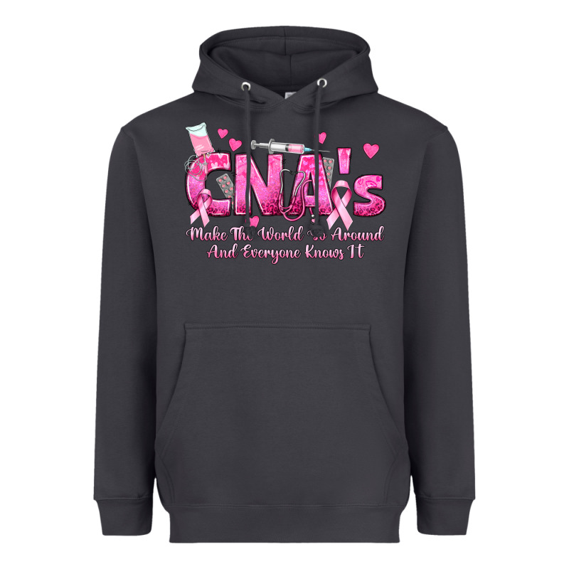 Cna S Make The World Go Around And Everyone Knows Heavyweight Hoodie by texasbilliewilder | Teevron