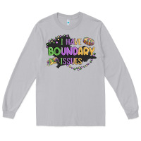 Moon Dust ı have boundary ıssues Long Sleeve Tee - MaliasSmallBusiness