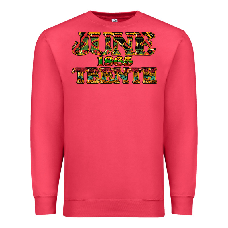 Juneteenth 1865 Premium Sweatshirt by NancyCooperArtShop | Teevron