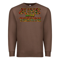 Chestnut juneteenth 1865 Premium Sweatshirt - NancyCooperArtShop
