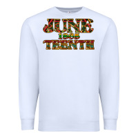 White juneteenth 1865 Premium Sweatshirt - NancyCooperArtShop
