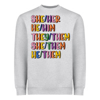Lgbtq Pronouns Heavyweight Sweatshirt | Teevron