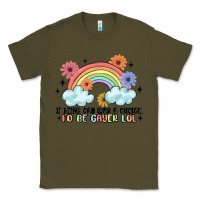 Army Green gay pride Classic Tee - MaliasSmallBusiness