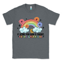 Charcoal Heather gay pride Classic Tee - MaliasSmallBusiness