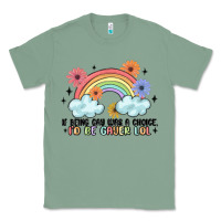 Sage gay pride Classic Tee - MaliasSmallBusiness