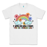 White gay pride Classic Tee - MaliasSmallBusiness