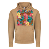 Vintage Camel hatched egg easter chicks seamless pattern Vintage Hoodie - Artiststas