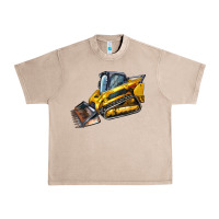 French Oak Compact Track Loader Urban Heavy Tee - LillyAllenDesigns