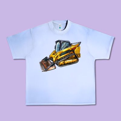 Compact Track Loader Urban Heavy Tee Designed By Lillyallendesigns
