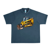 Midnight Navy Compact Track Loader Urban Heavy Tee - LillyAllenDesigns
