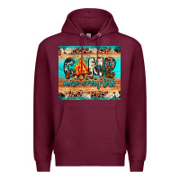 Burgundy camp more worry less Premium Hoodie - JahusDesignShop
