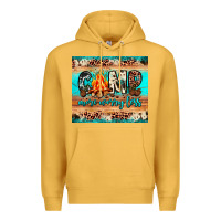 Mustard camp more worry less Premium Hoodie - JahusDesignShop