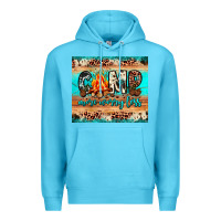 Ocean Blue camp more worry less Premium Hoodie - JahusDesignShop