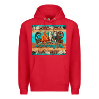 Red camp more worry less Premium Hoodie - JahusDesignShop