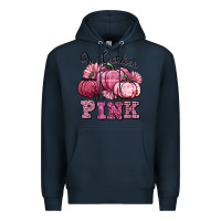 Navy in october we wear pink pumpkin Premium Hoodie - texasbilliewilder
