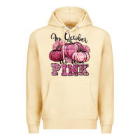 Pina Colada in october we wear pink pumpkin Premium Hoodie - texasbilliewilder