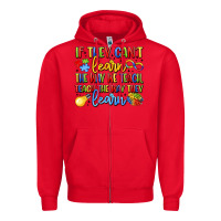 Red if they can't learn the way we teach teach the  wa Zipper Hoodie - LillyAllenDesigns