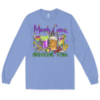 Colony Blue mardi gras drinking team Long Sleeve Tee - MaliasSmallBusiness
