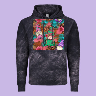 Floral Easter Gnomes Seamless Pattern Vintage Hoodie Designed By Artiststas