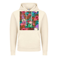 Vintage Artic floral easter gnomes seamless pattern Vintage Hoodie - Artiststas