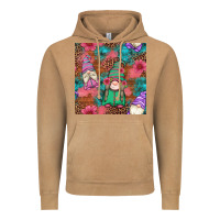 Vintage Camel floral easter gnomes seamless pattern Vintage Hoodie - Artiststas