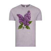 Vintage Zinc Purple Lilac Flower Illustrations Vintage Tee - LillyAllenDesigns