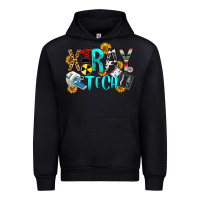 Black x ray tech Urban Hoodie - OliviaCreatesArt