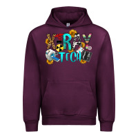 Mauve Wine x ray tech Urban Hoodie - OliviaCreatesArt