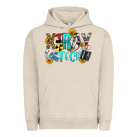 Pigment French Oak x ray tech Urban Hoodie - OliviaCreatesArt