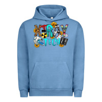 Pigment Pebble Blue x ray tech Urban Hoodie - OliviaCreatesArt