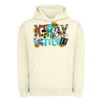 Pigment Pistachio x ray tech Urban Hoodie - OliviaCreatesArt