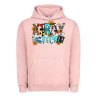 Pigment Salmon x ray tech Urban Hoodie - OliviaCreatesArt