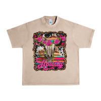 French Oak howdy valentine's day bull skull Urban Heavy Tee - Jasminsmagicworld