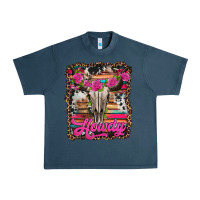Midnight Navy howdy valentine's day bull skull Urban Heavy Tee - Jasminsmagicworld