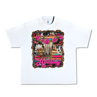 White howdy valentine's day bull skull Urban Heavy Tee - Jasminsmagicworld